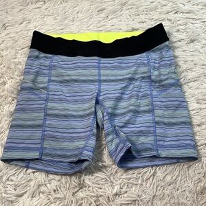 Lululemon What The Sport Short II Space Dye Twist Lullaby Ray